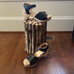 Five Worlds Retro Clog Sandal
